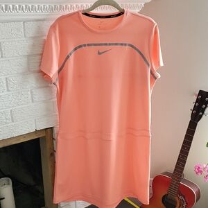 Nike Women's Golf Peach Athletic Dry Fit Mini Dress Size XL